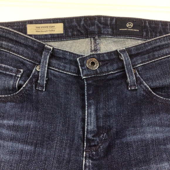 AG Stevie Cuff Slim Straight Jean